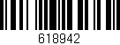 Código de barras (EAN, GTIN, SKU, ISBN): '618942'