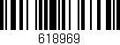 Código de barras (EAN, GTIN, SKU, ISBN): '618969'