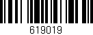 Código de barras (EAN, GTIN, SKU, ISBN): '619019'