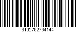Código de barras (EAN, GTIN, SKU, ISBN): '6192782734144'