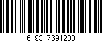Código de barras (EAN, GTIN, SKU, ISBN): '619317691230'