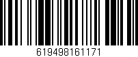 Código de barras (EAN, GTIN, SKU, ISBN): '619498161171'