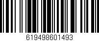Código de barras (EAN, GTIN, SKU, ISBN): '619498601493'