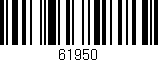 Código de barras (EAN, GTIN, SKU, ISBN): '61950'