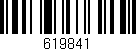Código de barras (EAN, GTIN, SKU, ISBN): '619841'