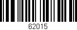 Código de barras (EAN, GTIN, SKU, ISBN): '62015'