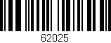 Código de barras (EAN, GTIN, SKU, ISBN): '62025'