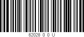 Código de barras (EAN, GTIN, SKU, ISBN): '62028_0_0_U'