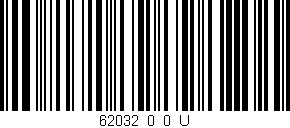Código de barras (EAN, GTIN, SKU, ISBN): '62032_0_0_U'