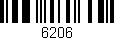Código de barras (EAN, GTIN, SKU, ISBN): '6206'