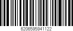 Código de barras (EAN, GTIN, SKU, ISBN): '6206595941122'