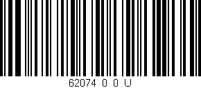 Código de barras (EAN, GTIN, SKU, ISBN): '62074_0_0_U'