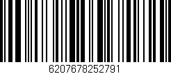 Código de barras (EAN, GTIN, SKU, ISBN): '6207678252791'