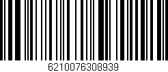 Código de barras (EAN, GTIN, SKU, ISBN): '6210076308939'