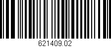 Código de barras (EAN, GTIN, SKU, ISBN): '621409.02'