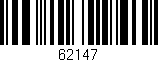 Código de barras (EAN, GTIN, SKU, ISBN): '62147'