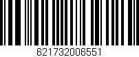 Código de barras (EAN, GTIN, SKU, ISBN): '621732006551'