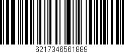 Código de barras (EAN, GTIN, SKU, ISBN): '6217346561889'