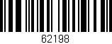 Código de barras (EAN, GTIN, SKU, ISBN): '62198'