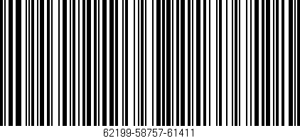 Código de barras (EAN, GTIN, SKU, ISBN): '62199-58757-61411'