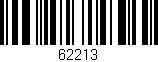 Código de barras (EAN, GTIN, SKU, ISBN): '62213'