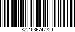 Código de barras (EAN, GTIN, SKU, ISBN): '6221866747739'
