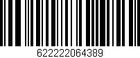 Código de barras (EAN, GTIN, SKU, ISBN): '622222064389'