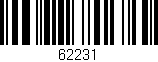 Código de barras (EAN, GTIN, SKU, ISBN): '62231'