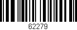 Código de barras (EAN, GTIN, SKU, ISBN): '62279'