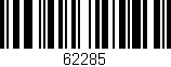 Código de barras (EAN, GTIN, SKU, ISBN): '62285'