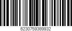 Código de barras (EAN, GTIN, SKU, ISBN): '6230759389932'