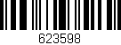 Código de barras (EAN, GTIN, SKU, ISBN): '623598'