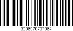 Código de barras (EAN, GTIN, SKU, ISBN): '6236970707364'