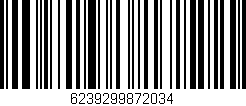 Código de barras (EAN, GTIN, SKU, ISBN): '6239299872034'