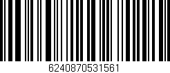Código de barras (EAN, GTIN, SKU, ISBN): '6240870531561'