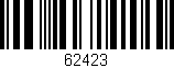 Código de barras (EAN, GTIN, SKU, ISBN): '62423'