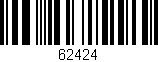 Código de barras (EAN, GTIN, SKU, ISBN): '62424'