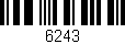Código de barras (EAN, GTIN, SKU, ISBN): '6243'