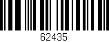 Código de barras (EAN, GTIN, SKU, ISBN): '62435'