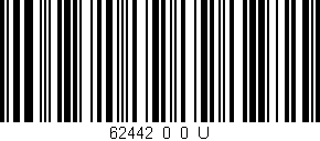 Código de barras (EAN, GTIN, SKU, ISBN): '62442_0_0_U'