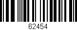 Código de barras (EAN, GTIN, SKU, ISBN): '62454'