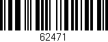 Código de barras (EAN, GTIN, SKU, ISBN): '62471'