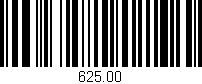 Código de barras (EAN, GTIN, SKU, ISBN): '625.00'