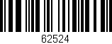Código de barras (EAN, GTIN, SKU, ISBN): '62524'