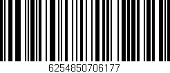 Código de barras (EAN, GTIN, SKU, ISBN): '6254850706177'