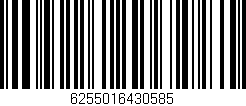 Código de barras (EAN, GTIN, SKU, ISBN): '6255016430585'