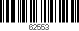 Código de barras (EAN, GTIN, SKU, ISBN): '62553'