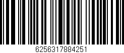 Código de barras (EAN, GTIN, SKU, ISBN): '6256317884251'