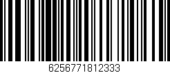 Código de barras (EAN, GTIN, SKU, ISBN): '6256771812333'
