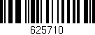 Código de barras (EAN, GTIN, SKU, ISBN): '625710'